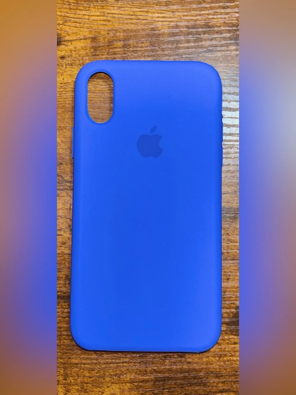 iPhone XR Silicone iPhone Case - Blue 🔵🛜